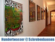 Hundertwasser – Ausstellung in Schrobenhausen seit 18. April bis 14. Juni 2009 im Museum im Pflegschloss  (Foto: Martin Schmitz)